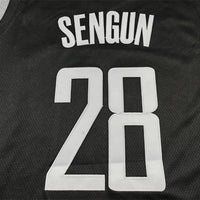 Men's Houston Rockets Alperen Sengun #28 Black Swingman Jersey - Statement Edition