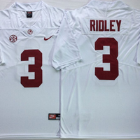 Men's Alabama Crimson Tide Calvin Ridley #3 White Player Game Jersey