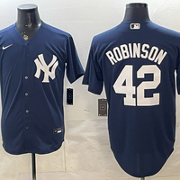 Men's New York Yankees Jackie Robinson #42 Navy Limited Player Jersey