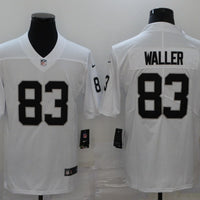 Men's Las Vegas Raiders Darren Waller #83 White Game Jersey1