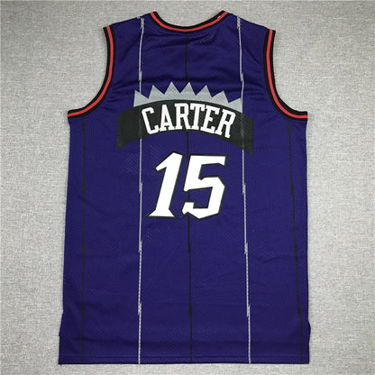 Men's Toronto Raptors Vince Carter Mitchell & Ness Purple Classics Jersey1