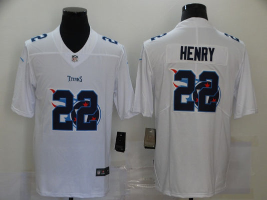 Men's Tennessee Titans Derrick Henry #22 White Game Player Jersey1