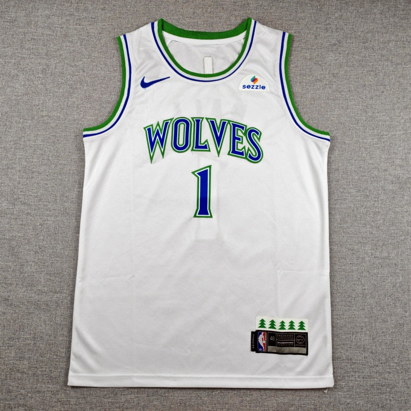 Men's Minnesota Timberwolves LaMelo Ball #1 White Swingman Jersey - Association Edition