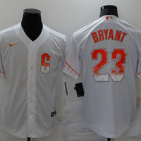Men's San Francisco Giants Kris Bryant #23 White Replica Baseball Jersey1 City Edition