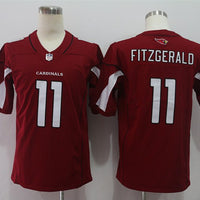 Men's Arizona Cardinals Larry Fitzgerald #11 Red Game Jersey1