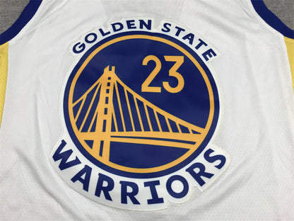 Men's Golden State Warriors Draymond Green #23 White Classic Player Jersey1