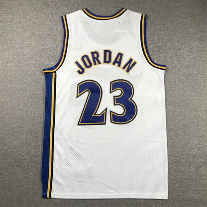 Men's Washington Wizards Michael Jordan White Swingman Player Jersey1