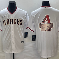 Men's Arizona Diamondbacks White Replica Player Jersey1