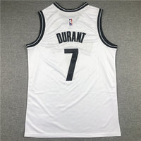 Men's Brooklyn Nets Kevin Durant White 2019 Fast Break Player Movement Jersey1