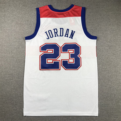 Men's Washington Wizards Michael Jordan #23 White Swingman Jersey1