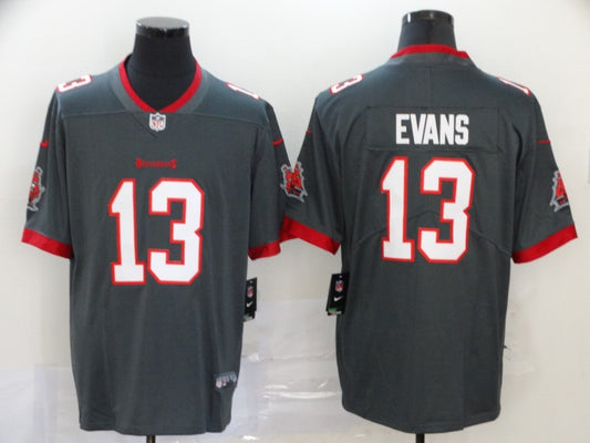 Men's Tampa Bay Buccaneers Mike Evans #13 Gray Game Jersey1