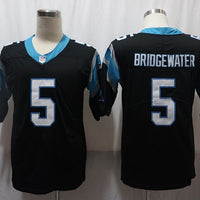 Men's Carolina Panthers Teddy Bridgewater #5 Black Game Jersey1