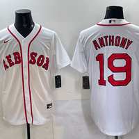 Men's Boston Red Sox Roman Anthony #19 White Home Limited Player Jersey