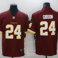 Men's Washington Commanders Antonio Gibson #24 Red Game Jersey1