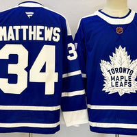 Men's Toronto Maple Leafs Auston Matthews #34 Fanatics Blue Jersey