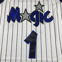 Men's Orlando Magic Tracy McGrady 2003-04 White Hardwood Classics Swingman Jersey1