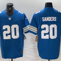 Barry Sanders #20 Detroit Lions Blue Vapor Limited Jersey - JerseysFreak