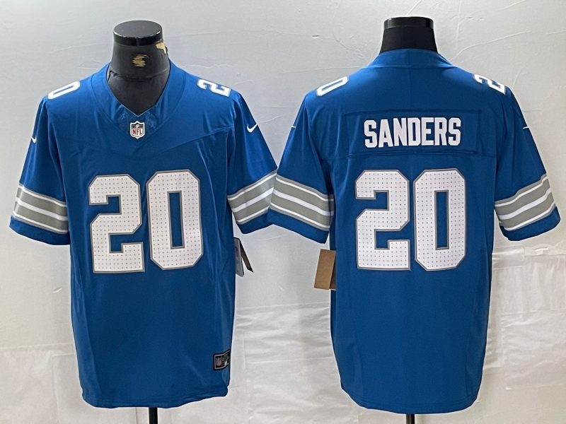 Barry Sanders #20 Detroit Lions Blue Vapor Limited Jersey - JerseysFreak
