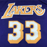 Men's Los Angeles Lakers Kareem Abdul-Jabbar Hardwood Classics Swingman Jersey1