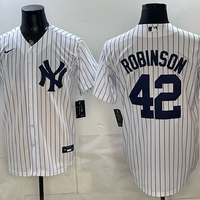 Men's New York Yankees Jackie Robinson #42 White Limited Player Jersey