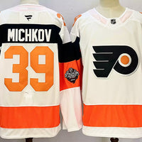 Men's Philadelphia Flyers Matvei Michkov #39 White Player Jersey1