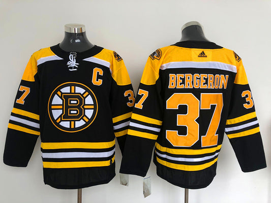 Men's Boston Bruins Patrice Bergeron #37 Black Jersey1