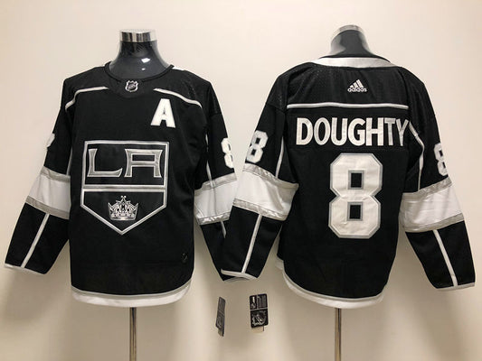 Men's Los Angeles Kings Drew Doughty #8 Black Home Breakaway Player Jersey1