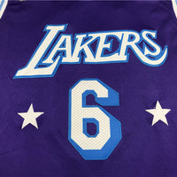 Men's Los Angeles Lakers LeBron James Purple Swingman Jersey1 - City Edition