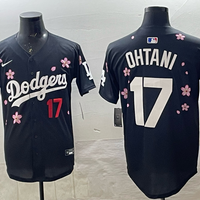 Men's Los Angeles Dodgers Shohei Ohtani #17 Black Alternate Limited Jersey