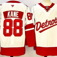 Men's Detroit Red Wings Patrick Kane #88 Fanatics White Player Game Jersey