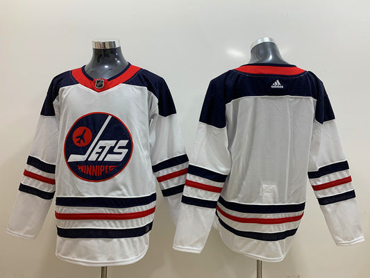 Men's Winnipeg Jets White Blank Player Jersey1