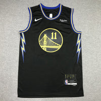 Men's Golden State Warriors Klay Thompson #11 City Edition Black Classic Jersey1
