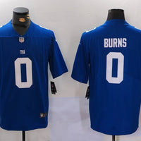 Men's New York Giants Brian Burns #0 Royal Game Player Jersey1