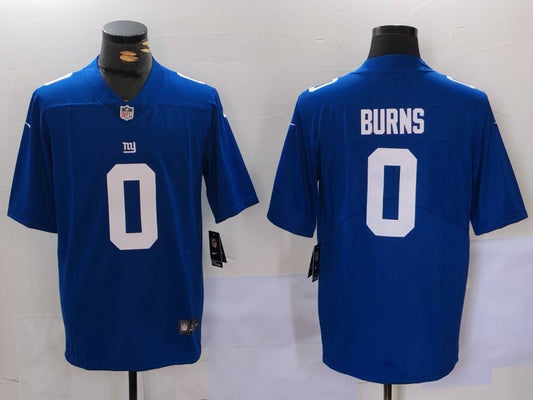 Men's New York Giants Brian Burns #0 Royal Game Player Jersey1