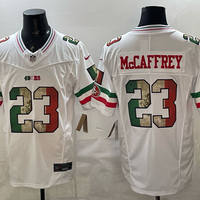 Men's San Francisco 49ers Christian McCaffrey #23 White Alternate Player Jersey