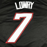 Men's Miami Heat Kyle Lowry #7 Black Swingman Player Jersey1 - City Edition