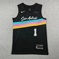 Victor Wembanyama San Antonio Spurs Black City Edition Jersey