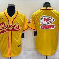 Men's Kansas City Chiefs Gold Game Jersey1