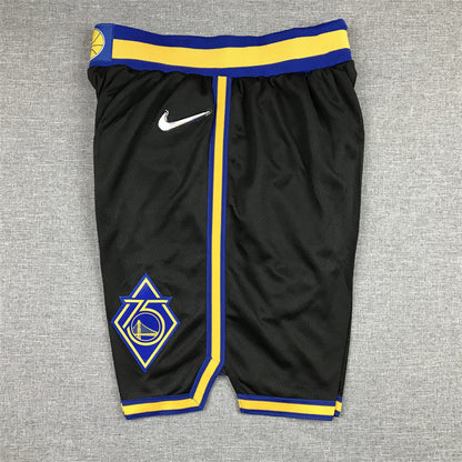 Men's Golden State Warriors Black City Edition Basketball Shorts1
