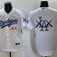 Men's Los Angeles Dodgers Nike x KAWS White Stadium Jersey