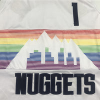 Men's Denver Nuggets Michael Porter Jr. White Swingman Player Jersey1