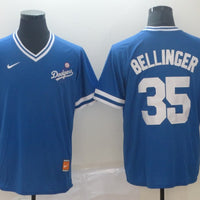 Men's Los Angeles Dodgers Cody Bellinger #35 Blue Player Game Jersey1