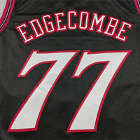 V.J. Edgecombe Philadelphia 76ers Black Classic Edition Jersey - 4