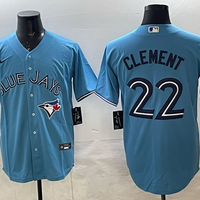 Ernie Clement Toronto Blue Jays Powder Blue Jersey