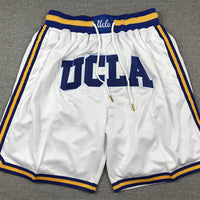 Men's UCLA Bruins White Basketball Shorts