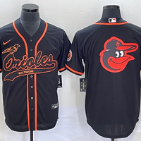 Men's Baltimore Orioles Black Replica Player Jersey1 Joint Edition