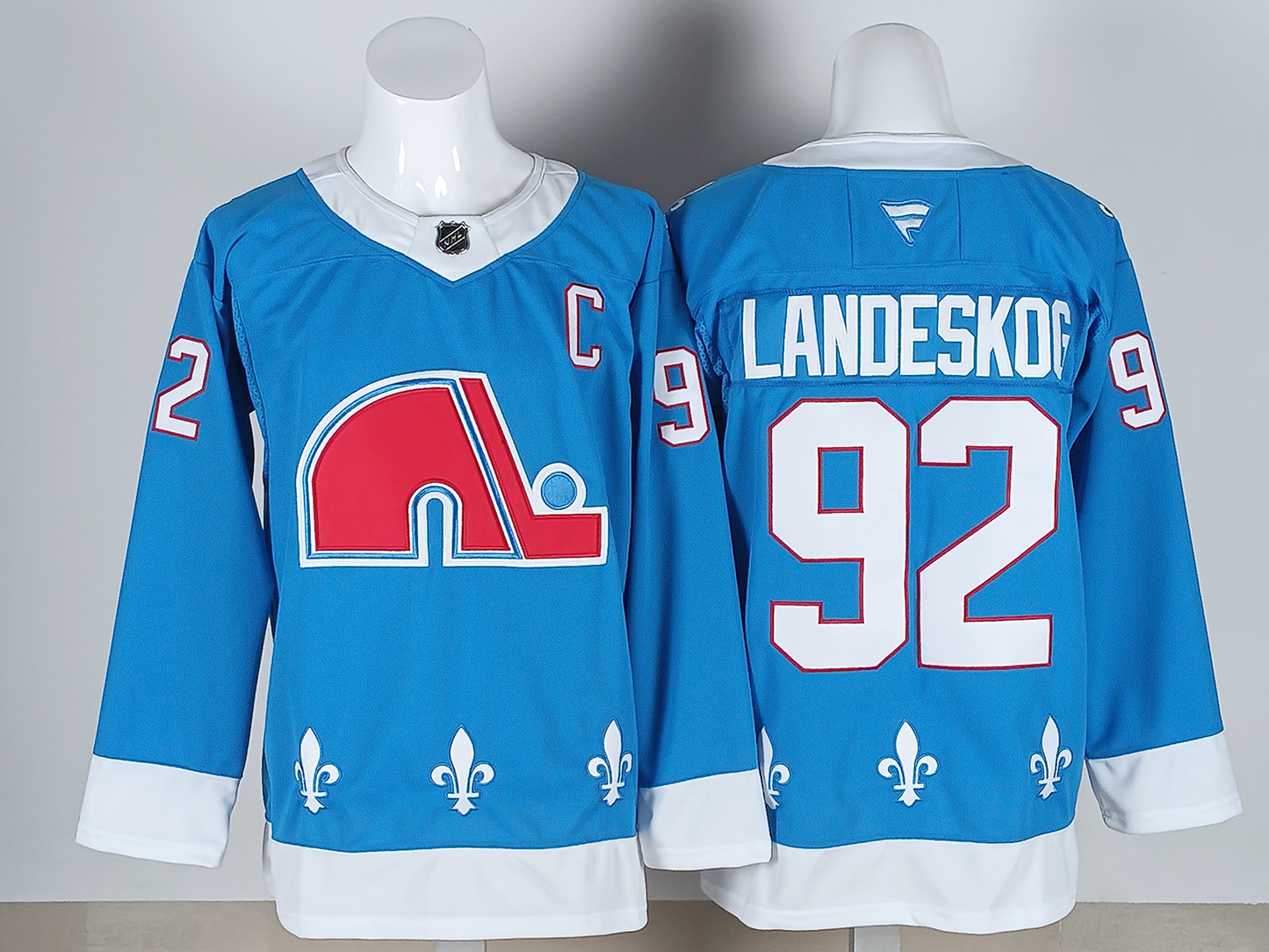 Men's Colorado Avalanche Gabriel Landeskog #92 Blue Player Jersey