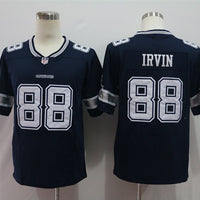 Men's Dallas Cowboys Michael Irvin #88 Navy Game Player Jersey1