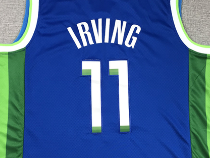 Men's Dallas Mavericks Kyrie Irving #11 Blue 2022/23 Fastbreak Jersey1 - City Edition