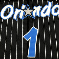 Men's Orlando Magic Tracy McGrady 2003-04 Black Hardwood Classics Swingman Jersey1